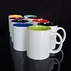 colorful ceramic cups with glazed creative printed expression hot sale