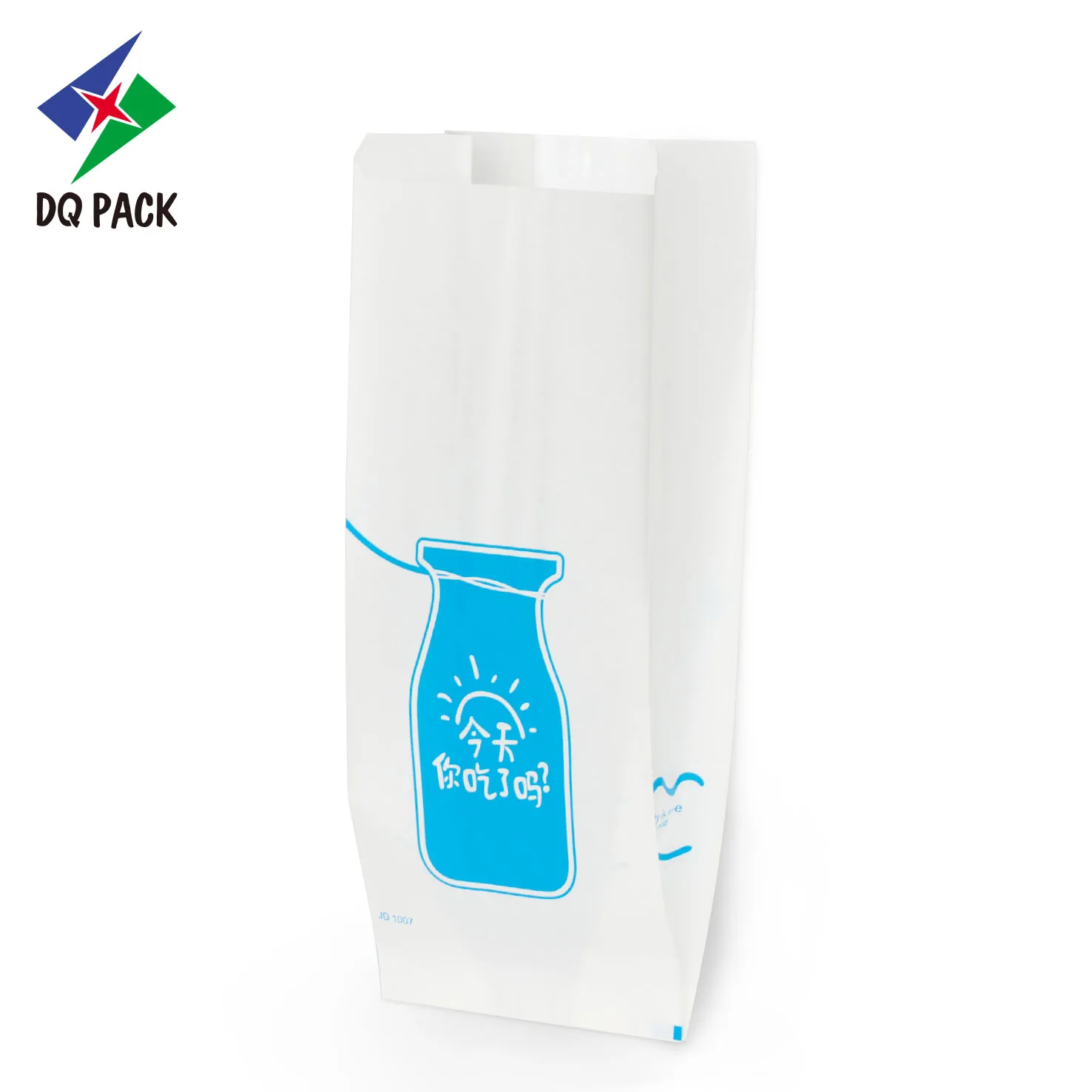 Sandwich pouch kraft paper bag for bread packaging bakery bag with window