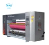 ink corrugated cardboard lunch box in line flexo printing machine
