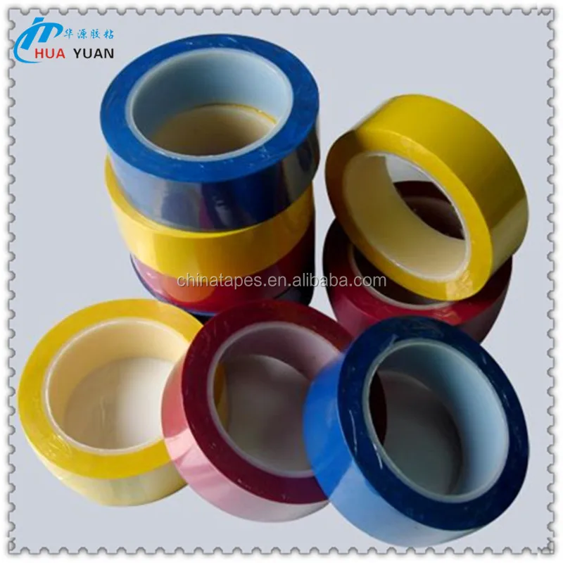 High temperature flame retardant self adhesive transformer yellow mylar tape
