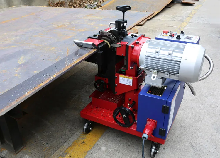 Steel Plate Beveling Machine Chp60l Metal Beveler Huawei Price China Buy Steel Plate Beveling