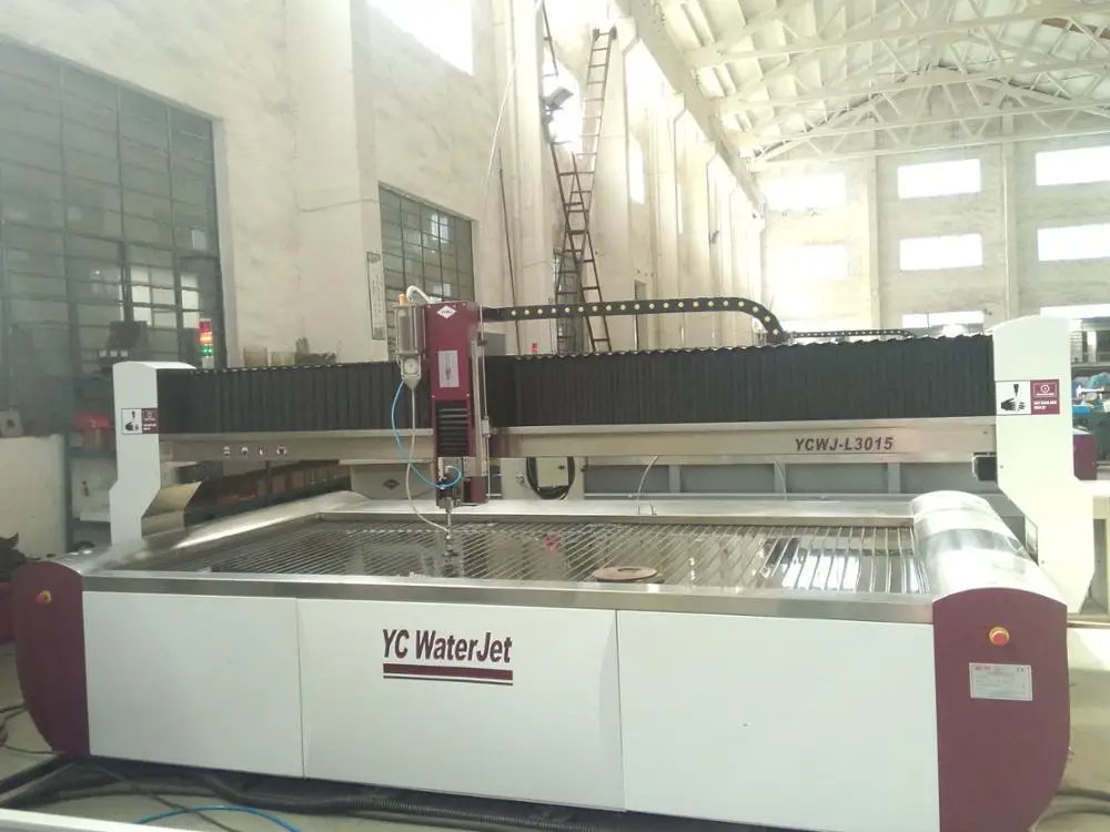 420mpa Ultra High Pressure Abrasive Cnc Water Jet Cutting Machine For