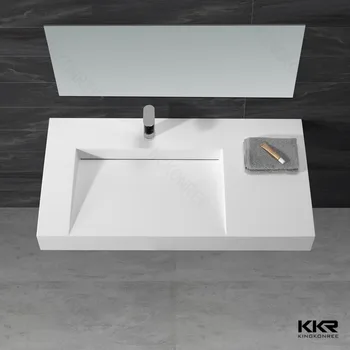 Shallow Sink And Countertop Basin Solid Surface Double Toliet