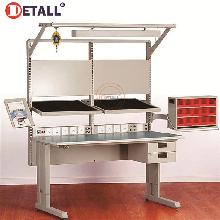 Detall Standard Esd Workstations Electronic Lab Bench Computer Repair