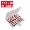 48 Battery case AAA Tipsun 1.5V LR03 AAA Alkaline Battery 10 Years Shelf Life