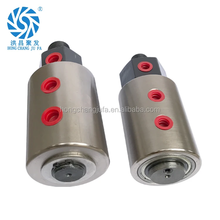 1/2"mini Excavator 4 Port Hydraulic Rotary Union Buy Hydrualic Rotary