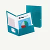 Twin-Pocket Folders with Fasteners -8.50"x11"-Hunter Green-25/Box