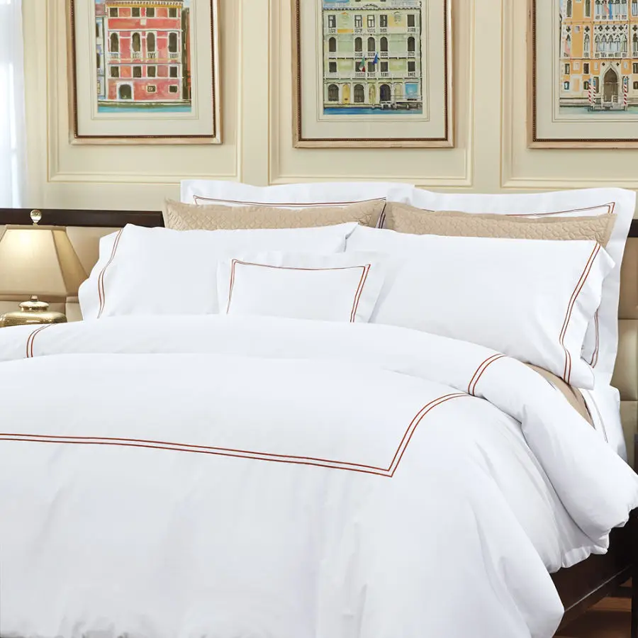 Best Quality European Style 100 Cotton Luxury Hotel Bedding Set