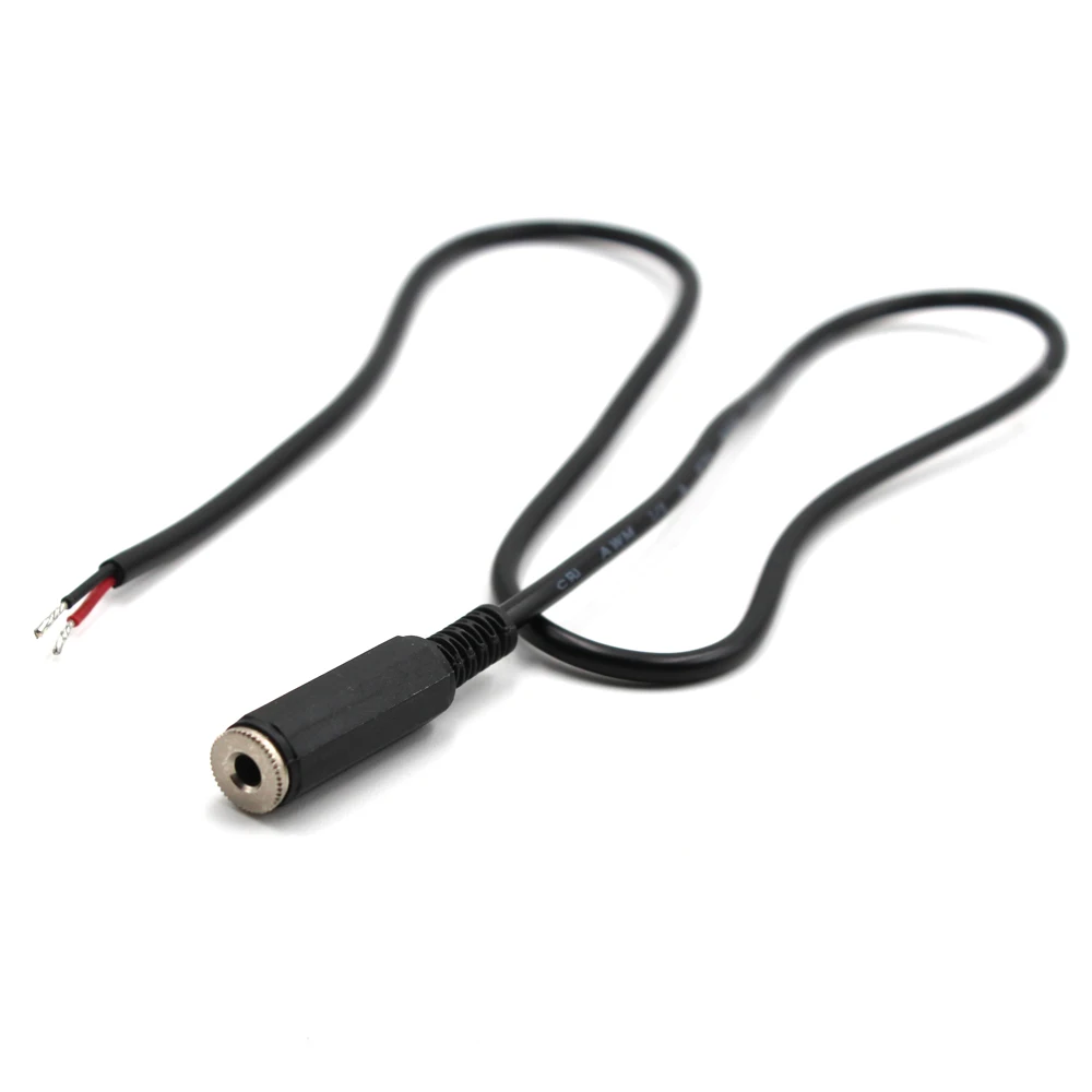 Auxiliary Audio Cable 3.5mm Stereo Jack Male To Bare Wire Stereo Jack