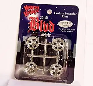 OG BLVD's Cragar-style Rims Wheels (for Hobby Model Kits) 1/24 1/25 scale