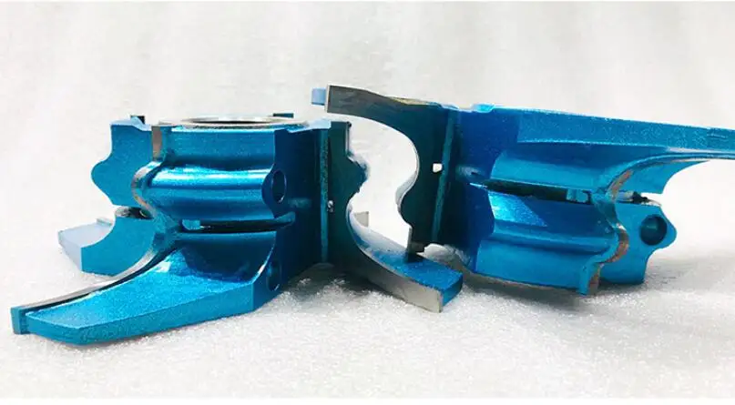 Customized Woodworking 4 Teeth TCT Tungsten Carbide Stair Handrail Knife Cutters