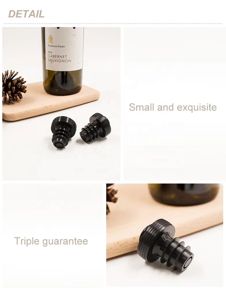 Food Grade Silicone Vacuum Wine Bottle Stopper For Keep Wine Fresh