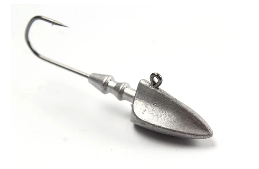 Wholesale Shad Lead Head Saltwater Fishing 17g Barbed Single Hook Arrow Fishing Hook Buy
