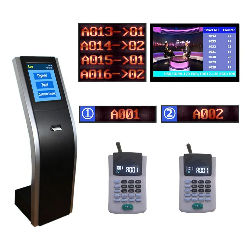 Hospitalclinicbank Queue Token Number Calling System Led Counter Display With Sdk Buy 6873