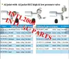female oring beadlock hose fitting /connector/coupling with Al joint AL Jacket R12 high and low pressure value