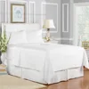 Wholesale 100% Cotton T200 White Full Size Flat Bed Sheets Sets and Towels For Hotel And Motel
