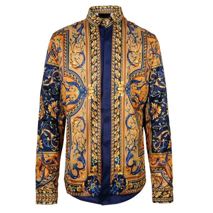 Compra Flor camisetas para los hombres online al por mayor