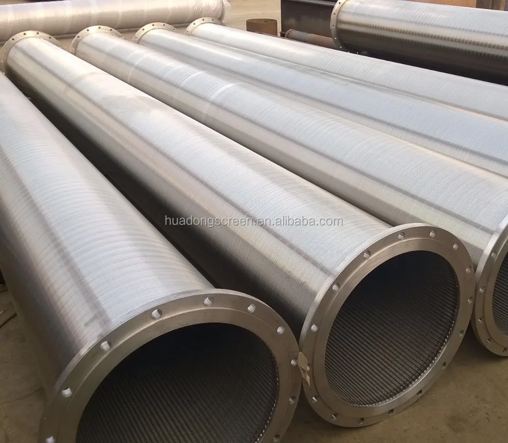 product-598-521 Stainless steel 304/316 0.75mm slot Johnson well screen tube/wedge wire filter