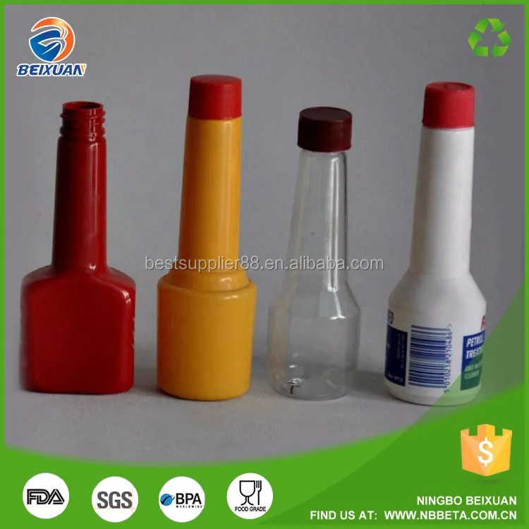 350ml 100ml 50ml Special Shape Fuel Oil Plastic Bottle Fuel Additive