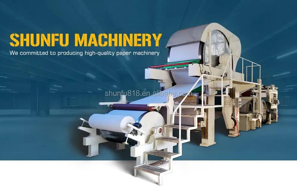 Toilet paper machine