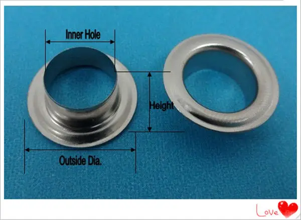 aluminum grommets