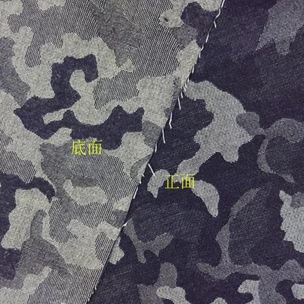camo denim fabric