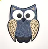 Pu Leather Embroidered Animal Owl Patch Lovely Sew On Patch 2019