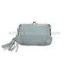 Trendy good quality white pu leather lead free purse/wallet