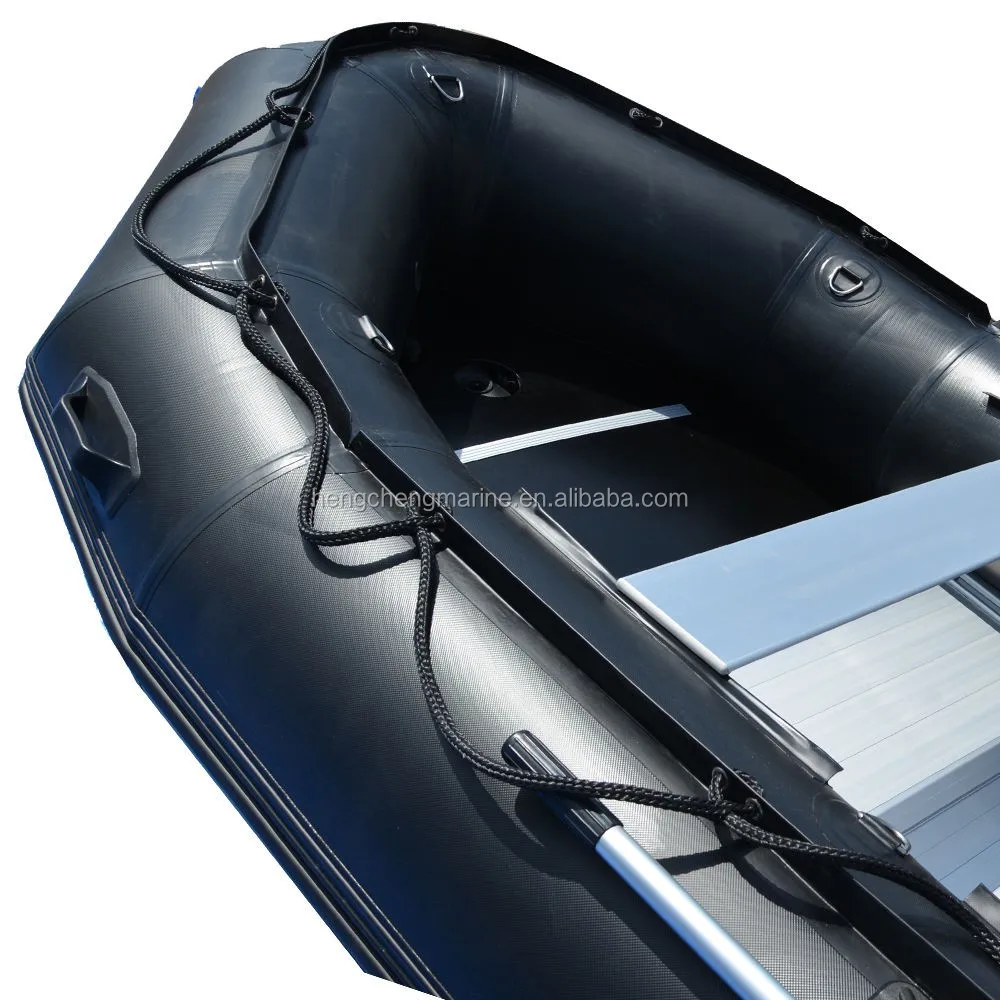 A Bow Foldable Inflatable Aluminum Floor Boat For Rescue And Fishing ...