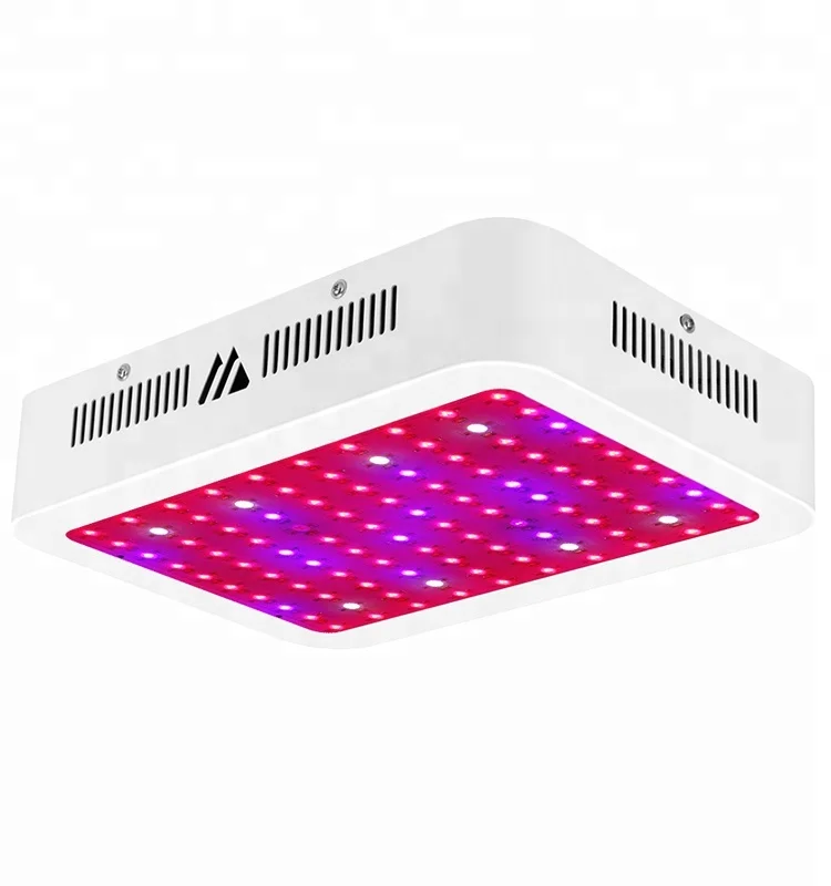 White shell 1000W 1500W triple chips Full Spectrum Hydro LED Grow Light