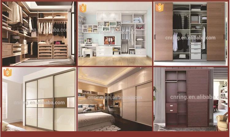 Ready Made Wooden Material Walk In Closet Celebrity Bedroom Wall