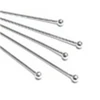 Wholesale silver plated Head Pins Dot Ball Headpins