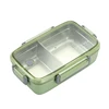 Share Stainless Steel 304 Japanese Lunch Box With Compartments Bento Box Food Storage For Kids School Travel Picnic Food Contai