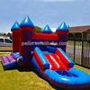 ZZPL inflatable bouncy castle with slide/ jumping castle with slide and pool