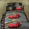 Printing cool and fashion car for baby bedding set