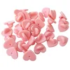 RPB05 High Precision Pink Love Shaped Rubber Pin Backs For Badge