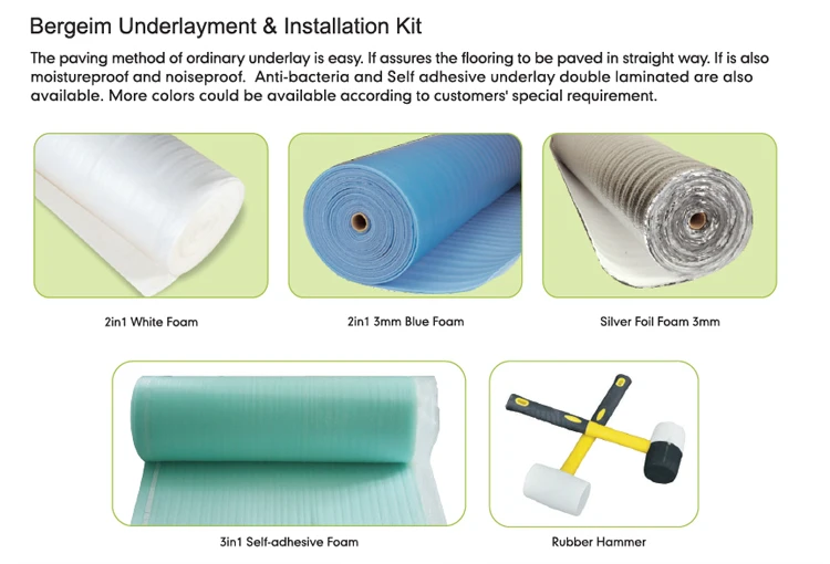 3mm Epe Blue Waterproof Floor Underlayment Buy Waterproof Floor