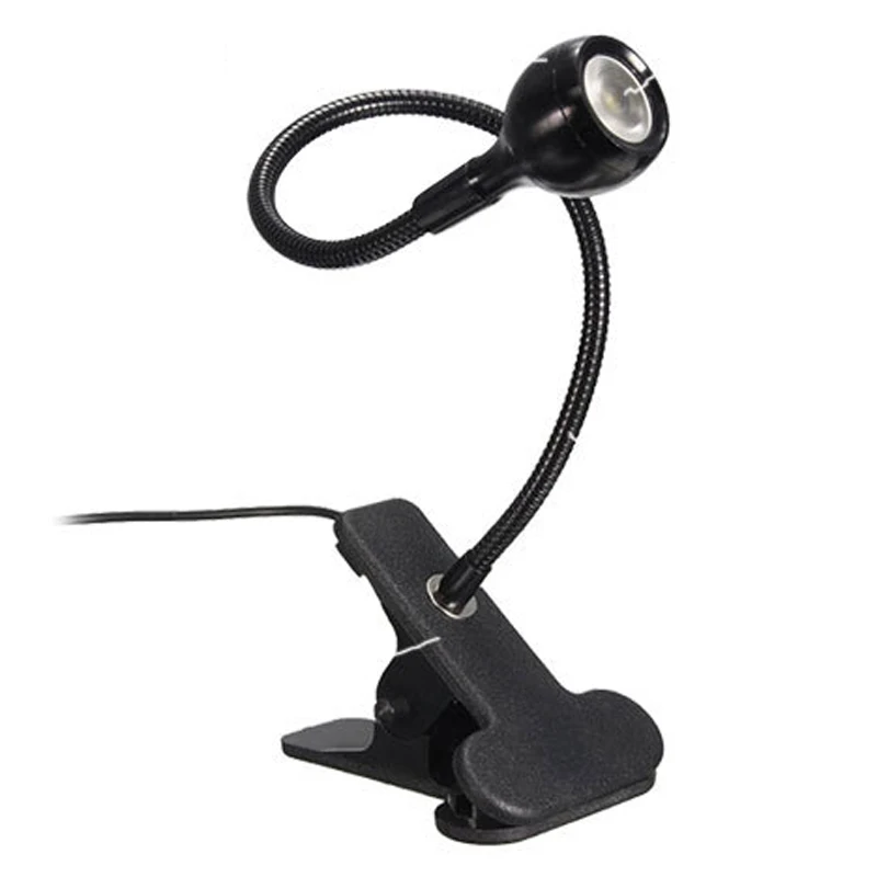Folding Led Clip Reading Lamp And Detachable Clip For Book ...