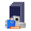 5kw Off grid solar system for home 5000w solar panel system house green energy generator