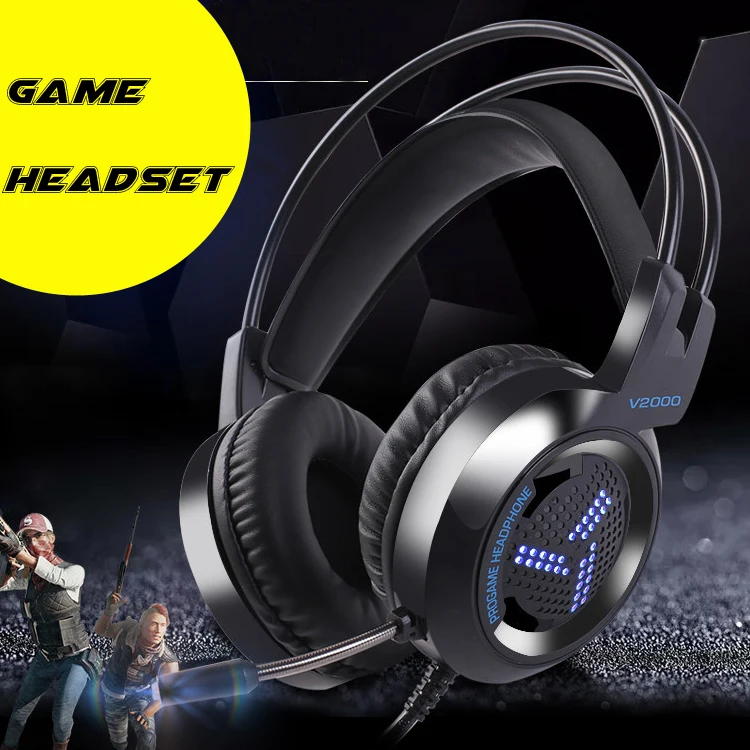 Pc Gaming Gamer Headset Earphone Headphones - Buy Headset Earphone ...