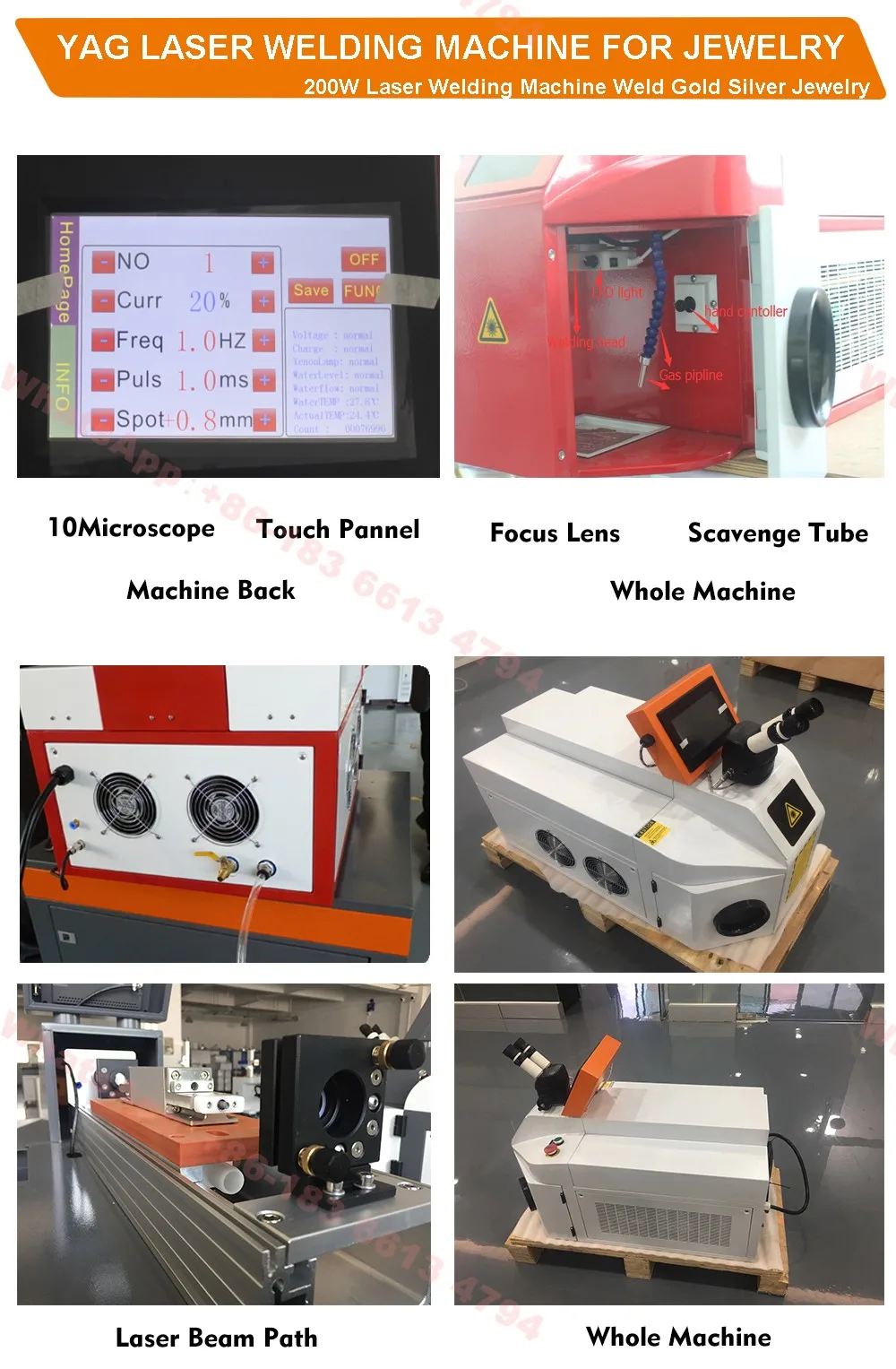 Factory supply laser welding machine for ring bangle bracelet platinum jewelry or dental
