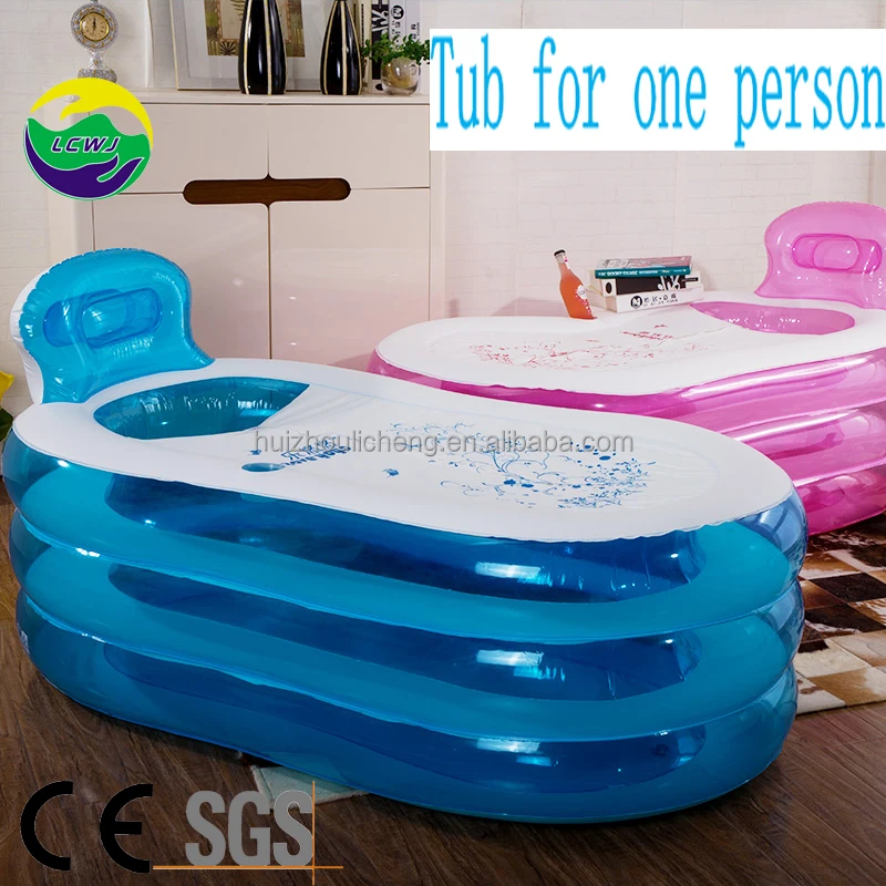 Qualität falten portable spa heißer große kunststoff aufblasbare