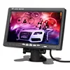 High quality 7 inch VGA TFT LCD Car Monitor 2 Input PC Audio Video Display