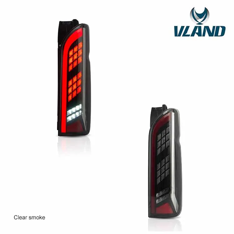 New style Auto Car Hiace Rear Light from VLAND Factory for Toyota Hiace Taillights for 2005-2018 With Sequential Indicator