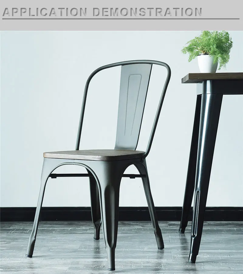 Dining Antique Coffee Shop Chairs Metal Black Office Chair Bistro Set