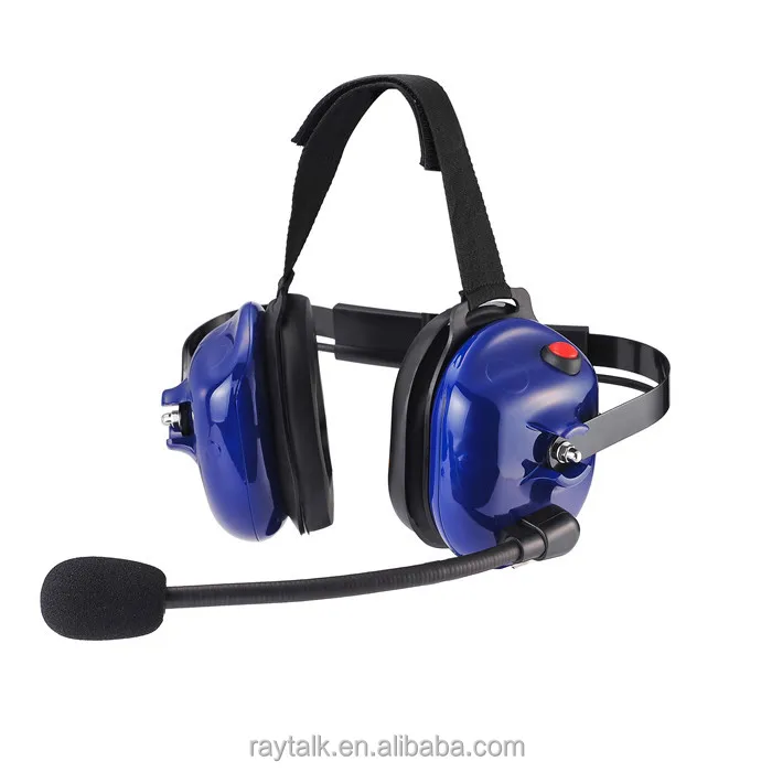 Racing Helmet Headset With 24db Noise Cancelling Microphone For 2way