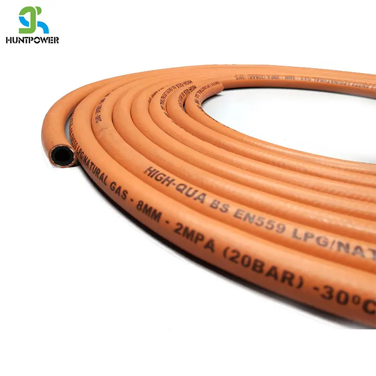 Haikuo Lpg Gas Hose 1 Layer Fiber Braid Reinforcement Rubber Hose Buy