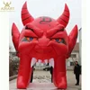 Halloween party decoration event red inflatable devil tunnel