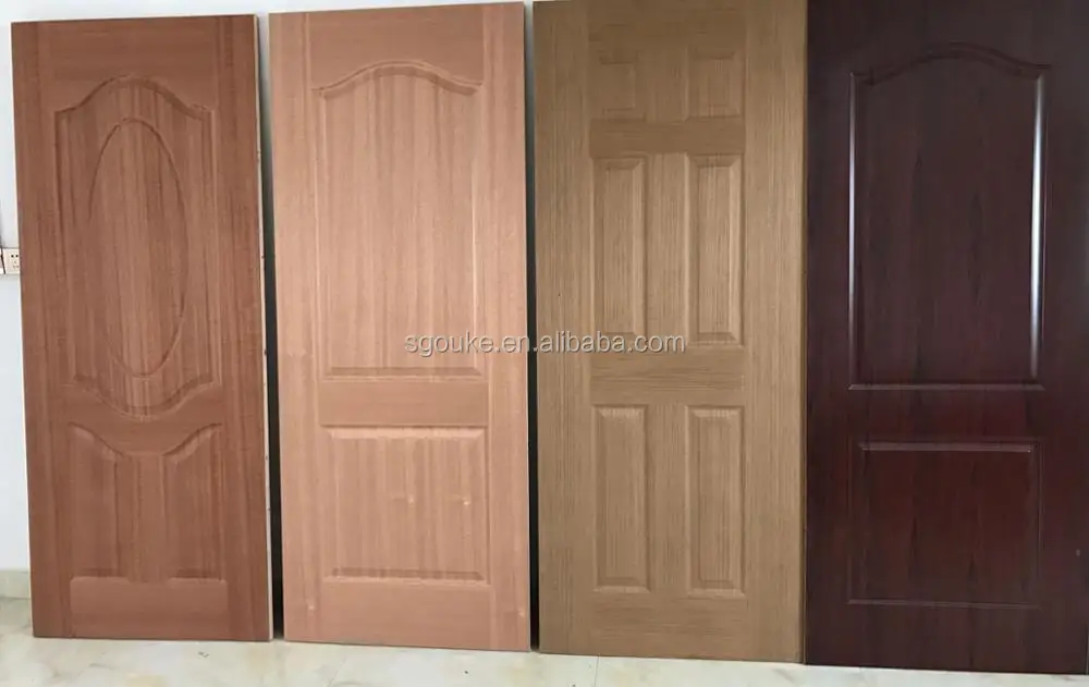 New Design Wood Skin Door Mahogany Melamine Door Skin Buy Pvc Coated Door Skin Pvc Exterior Door Skin Hdf Door Skin White Prime Product On Alibaba Com