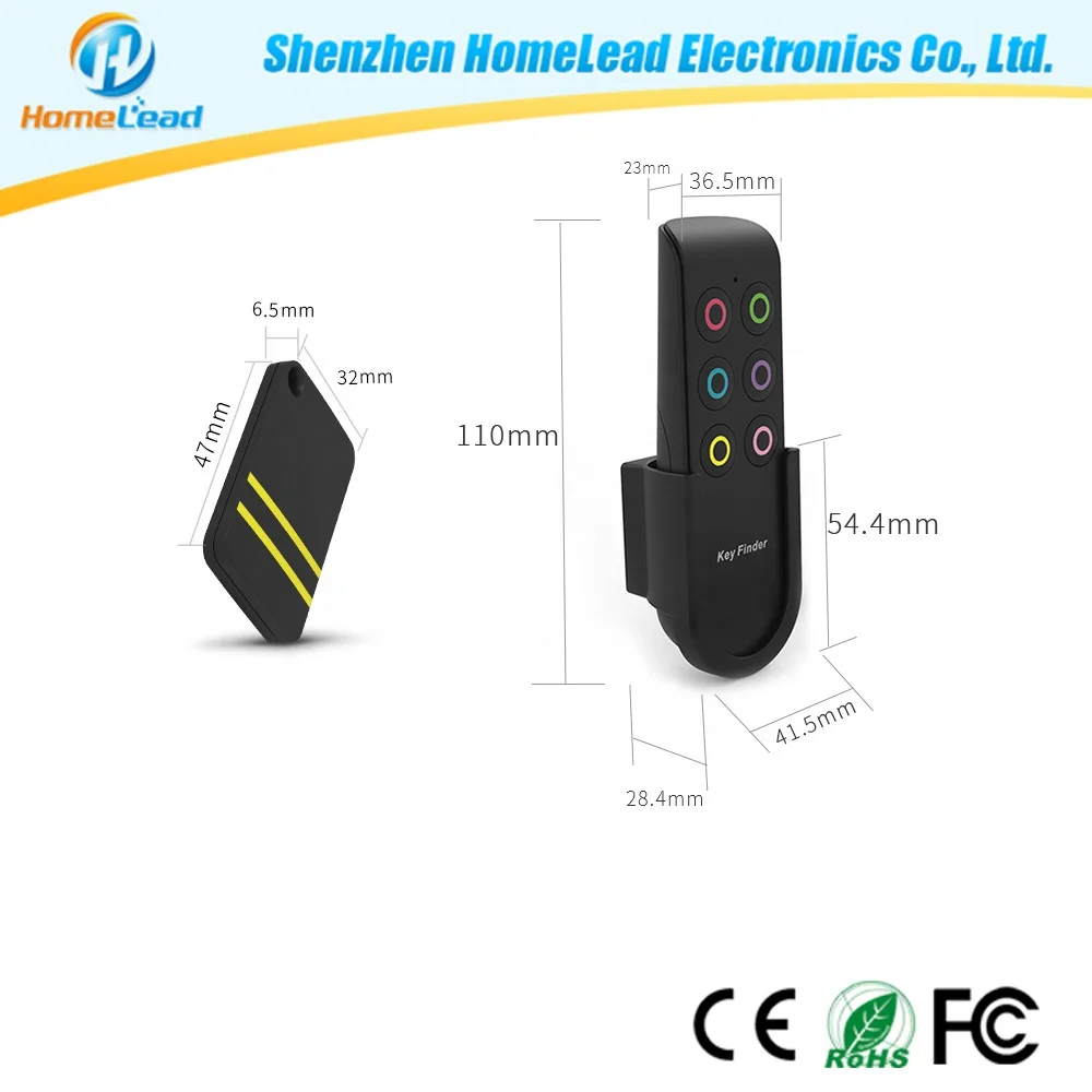 Tracker Tag Track Your Keys Electronic Keyfinder With 6 Mini Tracker